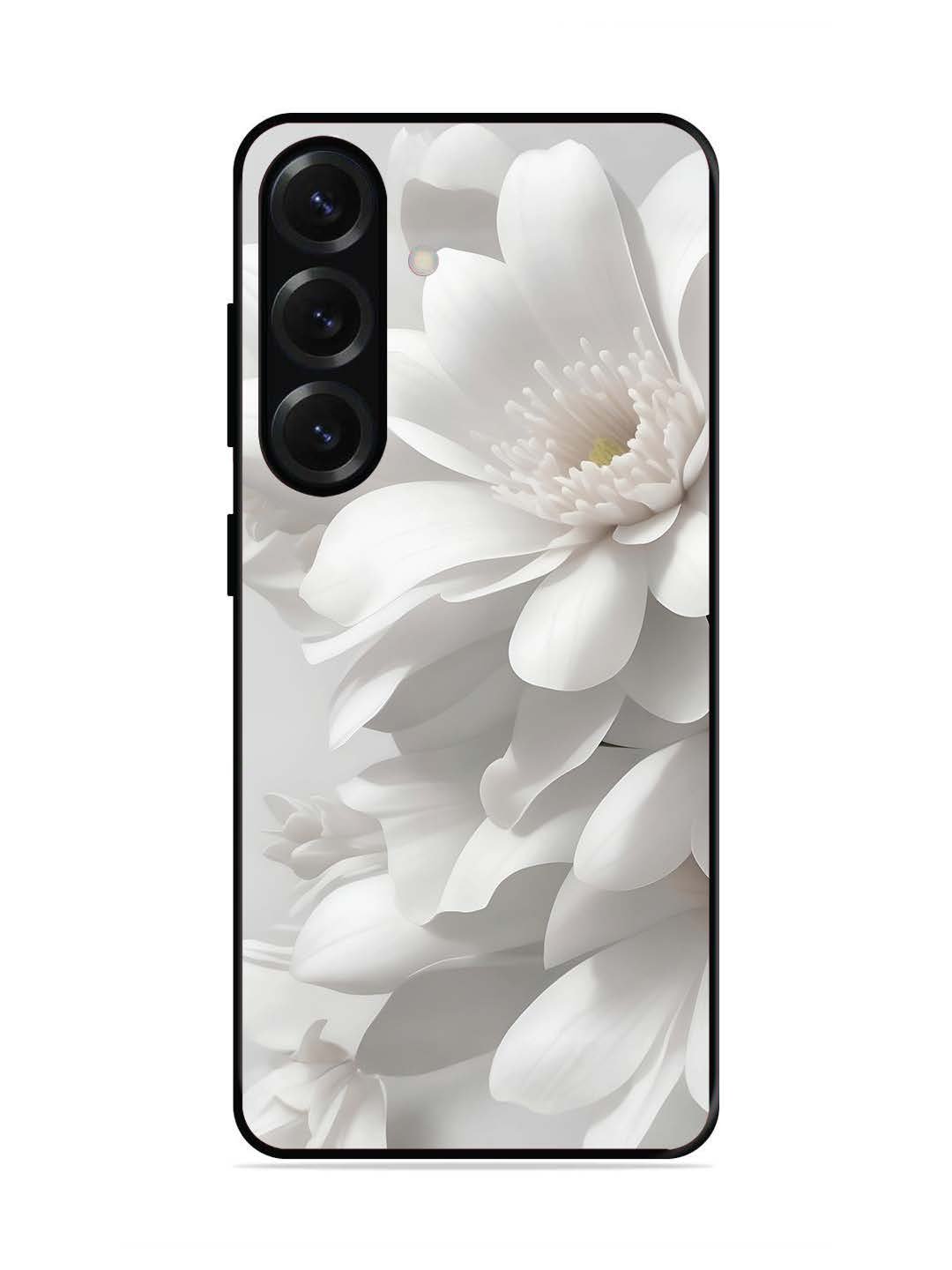Samsung Galaxy S25 Plus Soft Focus Purity white Flower
