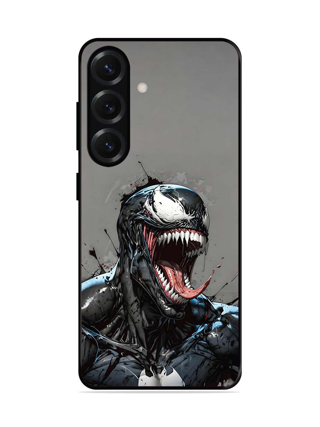 Samsung Galaxy S25 Plus Venom Symbiote Grin Art