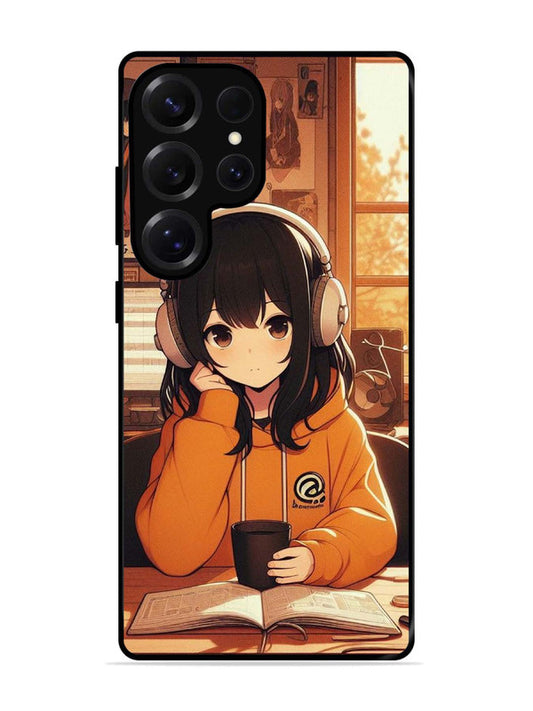Samsung Galaxy S25 Ultra Cute Girl listening Music