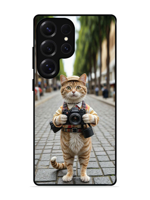 Samsung Galaxy S25 Ultra Cat as Cameraman