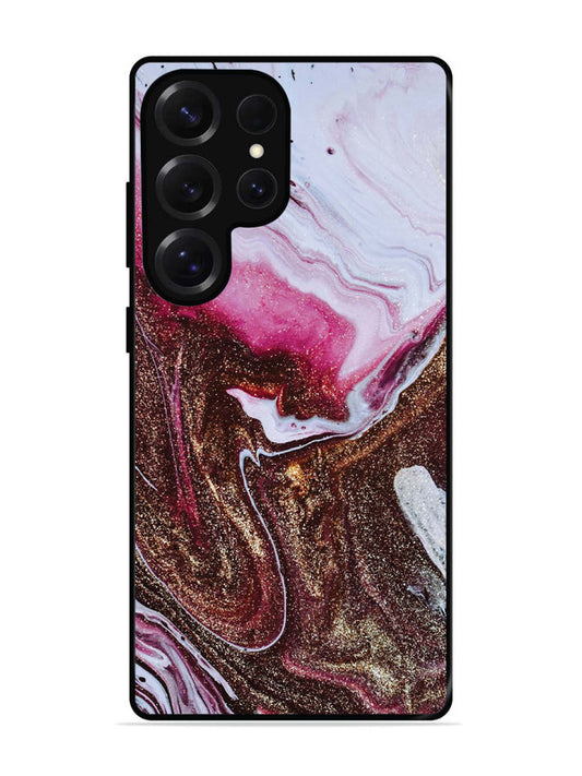 Samsung Galaxy S25 Ultra Elegant Rose & Gold Marble