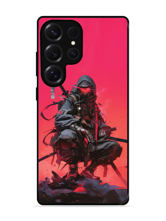 Samsung Galaxy S25 Ultra Cyberpunk Ninja Katana