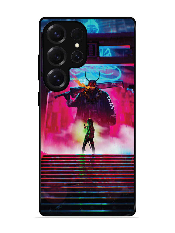 Samsung Galaxy S25 Ultra Cyberpunk Yokai Monster