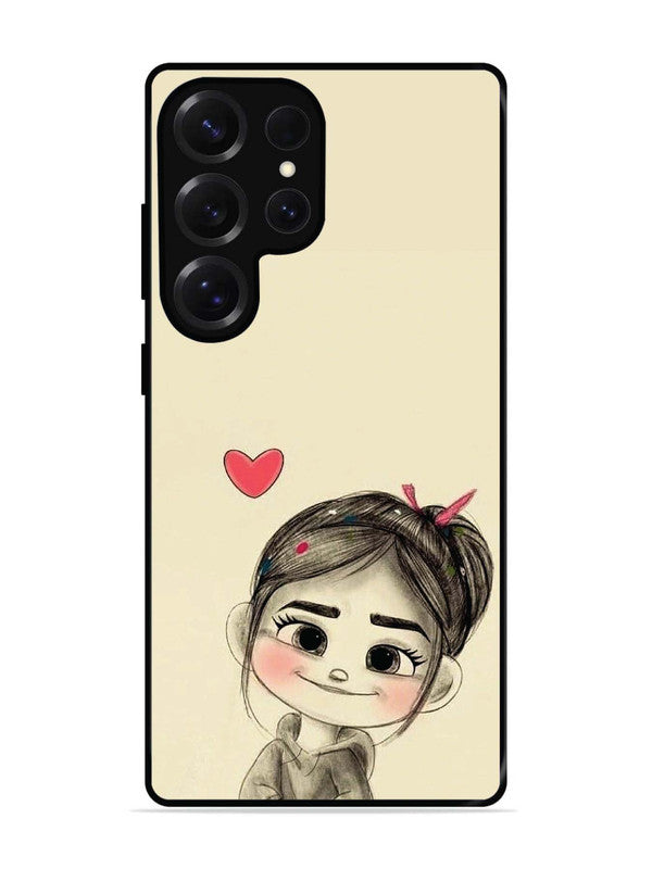 Samsung Galaxy S25 Ultra Cute Girl Looking at You