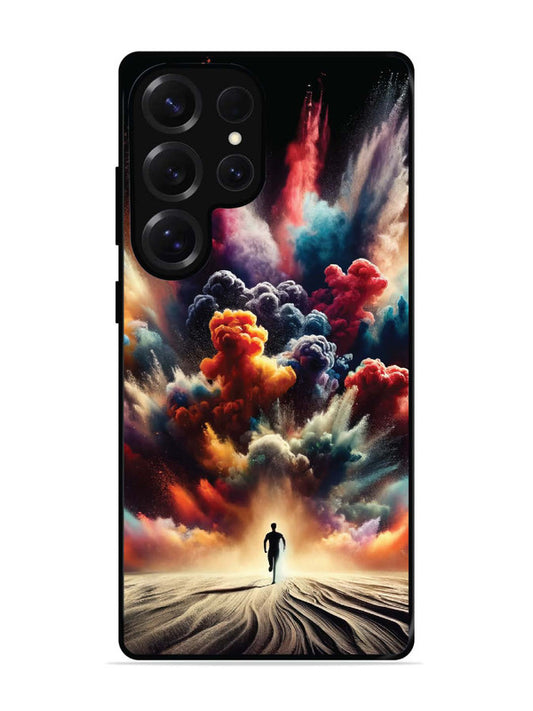 Samsung Galaxy S25 Ultra colorful-blast-explosion