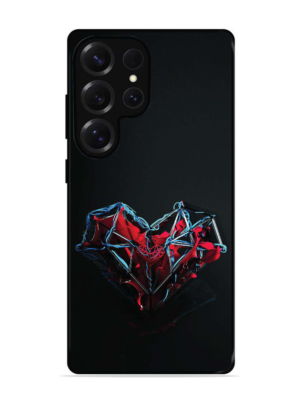 Samsung Galaxy S25 Ultra heart-abstract