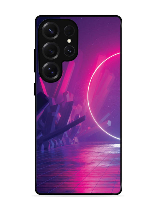 Samsung Galaxy S25 Ultra abstract with Neon Light