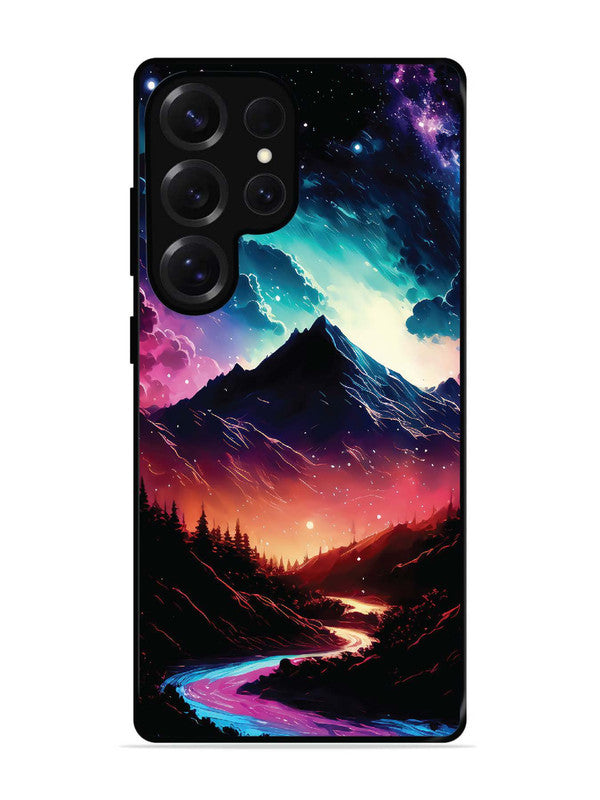 Samsung Galaxy S25 Ultra mountain-valley-Colorful-cloud-at-night