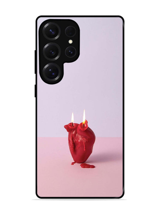 Samsung Galaxy S25 Ultra A Lighted Heart Candle