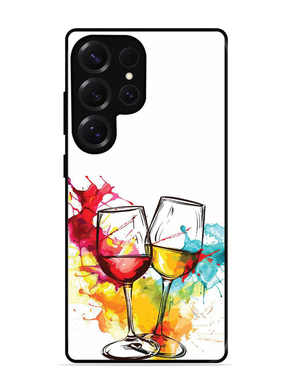 Samsung Galaxy S25 Ultra Colorful wine glasses