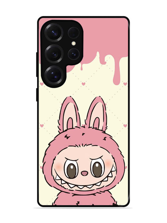 Samsung Galaxy S25 Ultra Labubu Closeup Pink