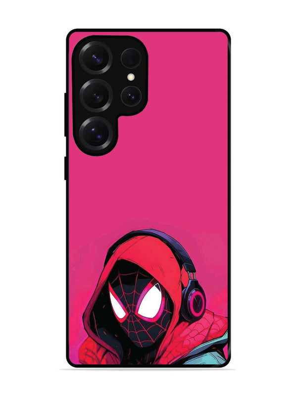 Samsung Galaxy S25 Ultra Spidey Listening Music