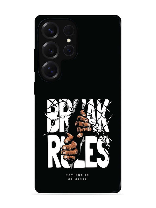 Samsung Galaxy S25 Ultra Break Rules Gritty Typography Art