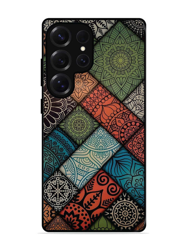 Samsung Galaxy S25 Ultra Mandala Patchwork