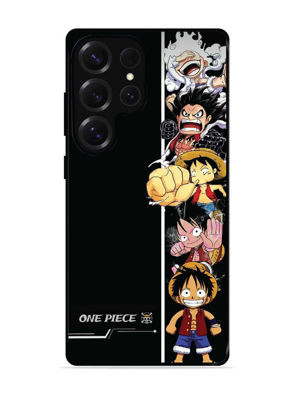 Samsung Galaxy S25 Ultra Luffy Evolution Gear 5 Anime Art