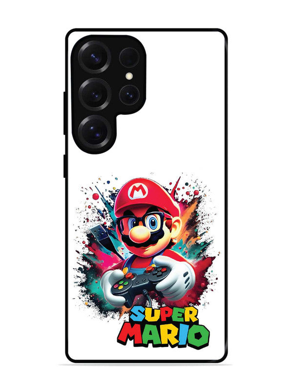 Samsung Galaxy S25 Ultra Modern Mario Pro Gamer Splash