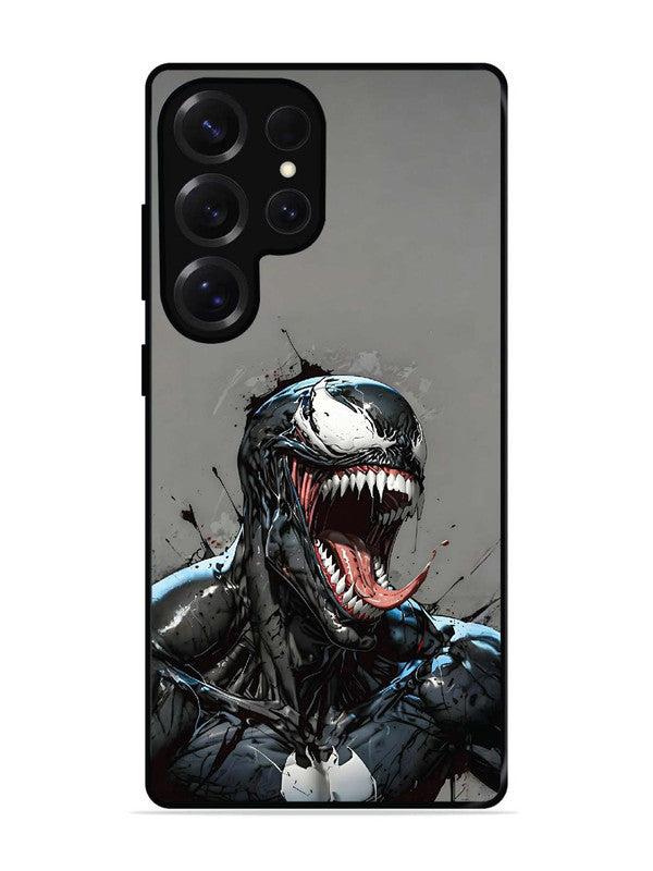 Samsung Galaxy S25 Ultra Venom Symbiote Grin Art