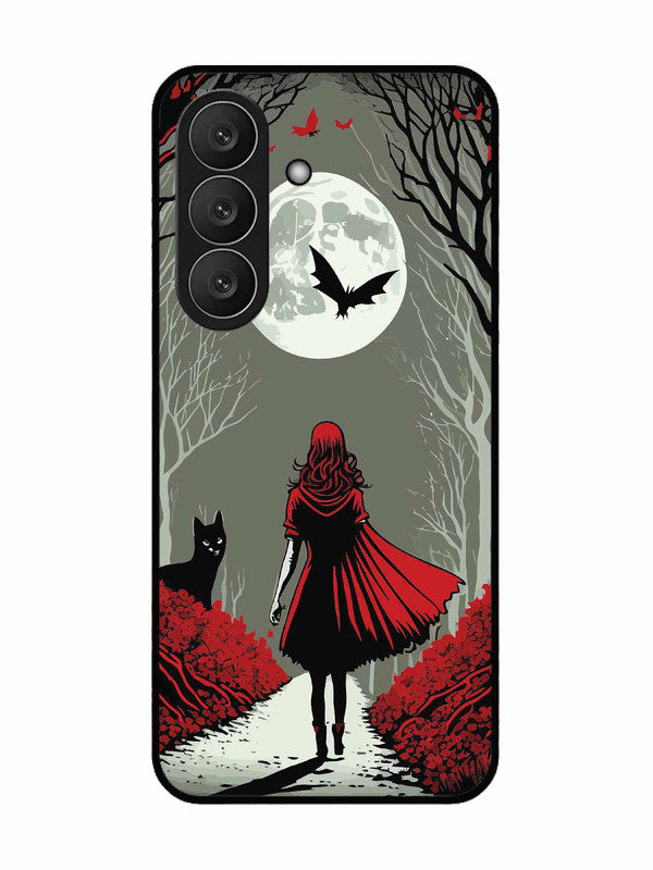 Samsung Galaxy S26 Plus 5G Scarlet Girl in Red Forest