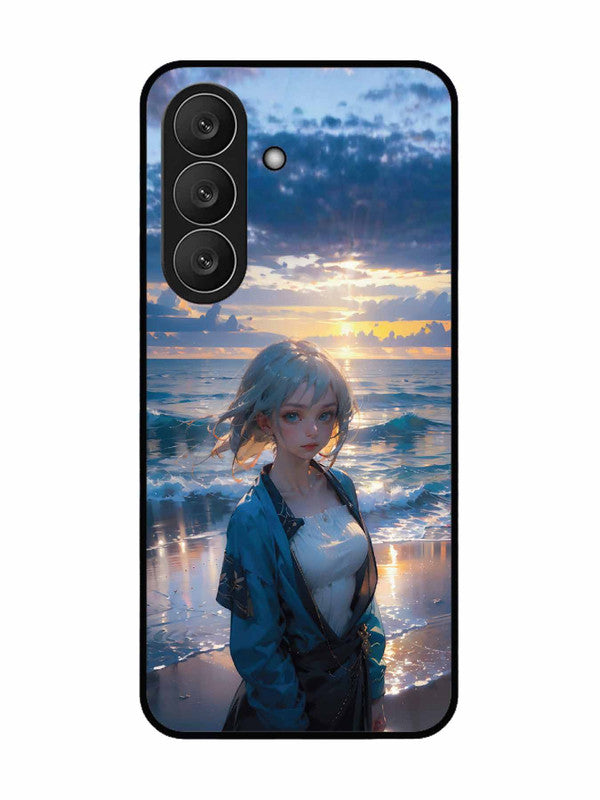 Samsung Galaxy S26 Plus 5G Anime Girl Beach Ocean Waves