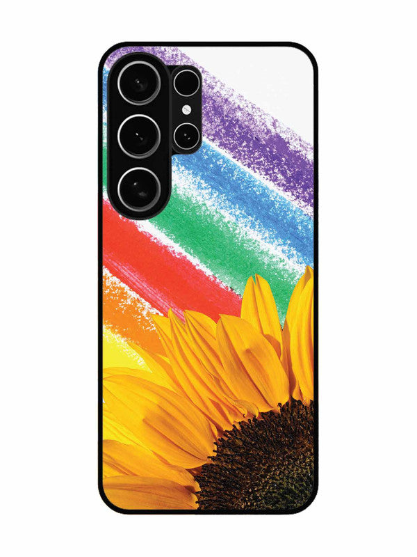 Samsung Galaxy S26 Ultra 5G Sunflower on Colourful Lines