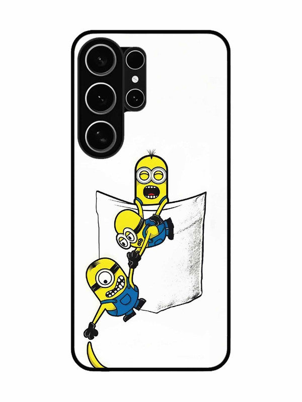 Samsung Galaxy S26 Ultra 5G Minions Pocket Climb Banana