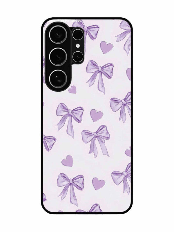 Samsung Galaxy S26 Ultra 5G Bow Tie, Purple Hair Band