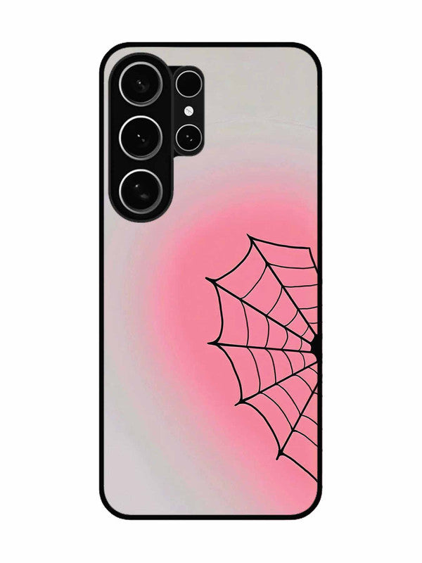 Samsung Galaxy S26 Ultra 5G Spider Web Heart for Girl