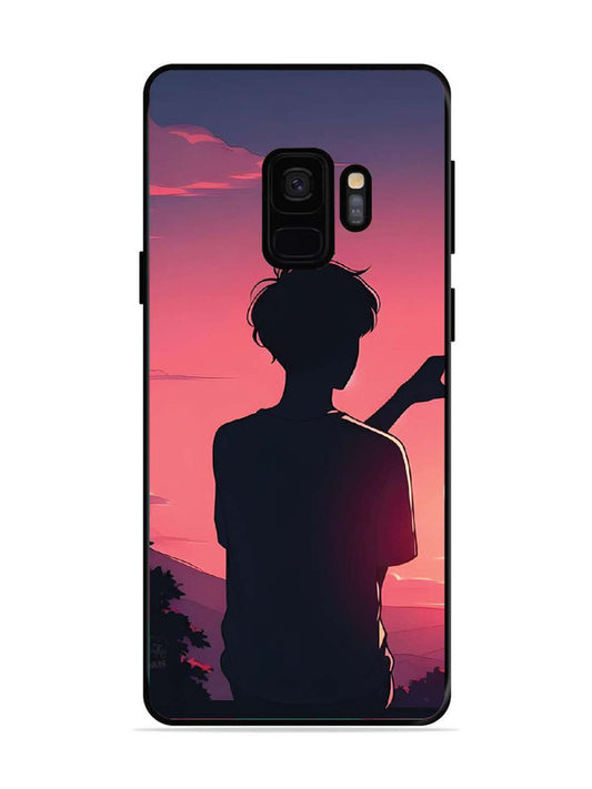 Samsung Galaxy S9 Love Heart with Hand Boy
