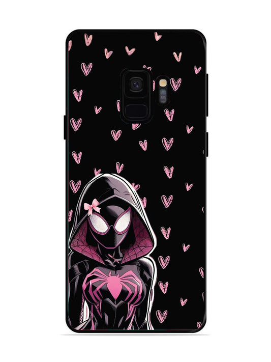 Samsung Galaxy S9 Spidergirl with hearts
