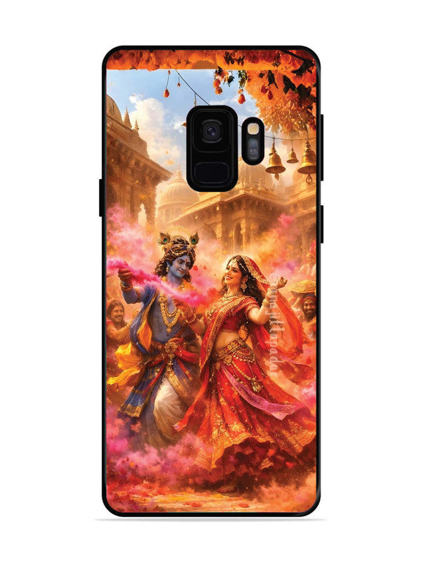 Samsung Galaxy S9 Radha Krishna Playing Holi