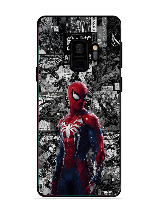Samsung Galaxy S9 Spiderman Highlighted on News Paper