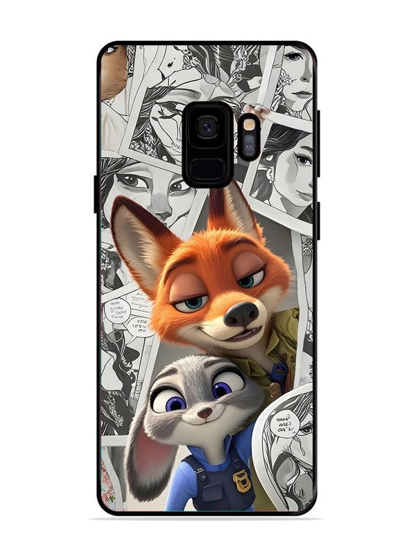 Samsung Galaxy S9 Cute Nick wilde and judy hopps