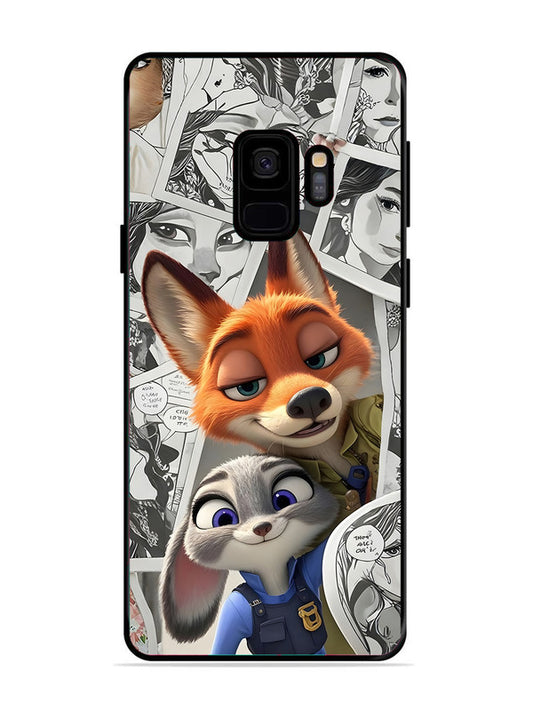 Samsung Galaxy S9 Cute Nick wilde and judy hopps