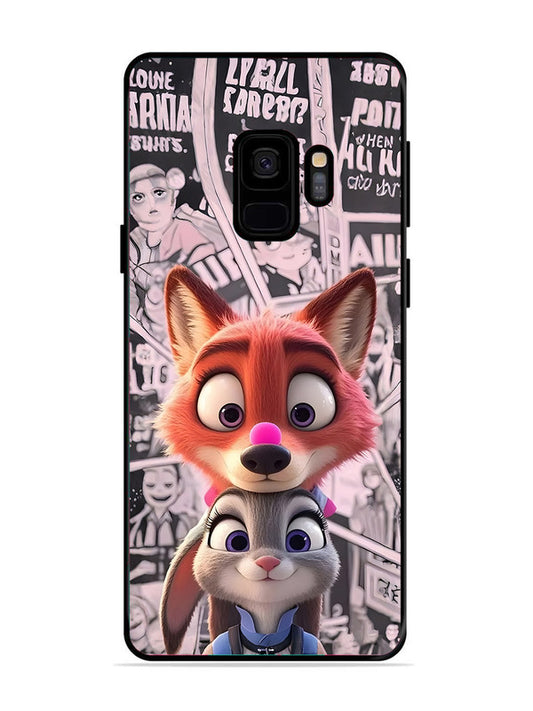 Samsung Galaxy S9 Cute Nick wilde and judy hopps 2