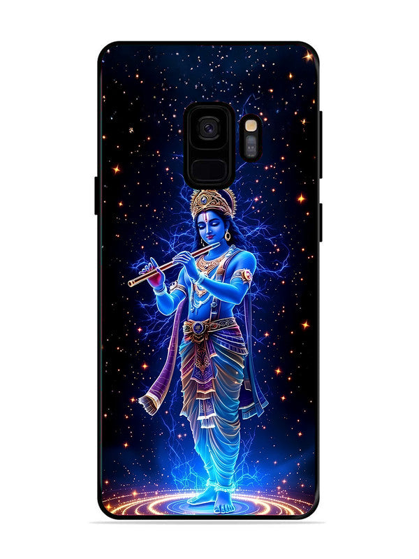 Samsung Galaxy S9 | 2D Metal | Krishna with Flute | SM-S9-455