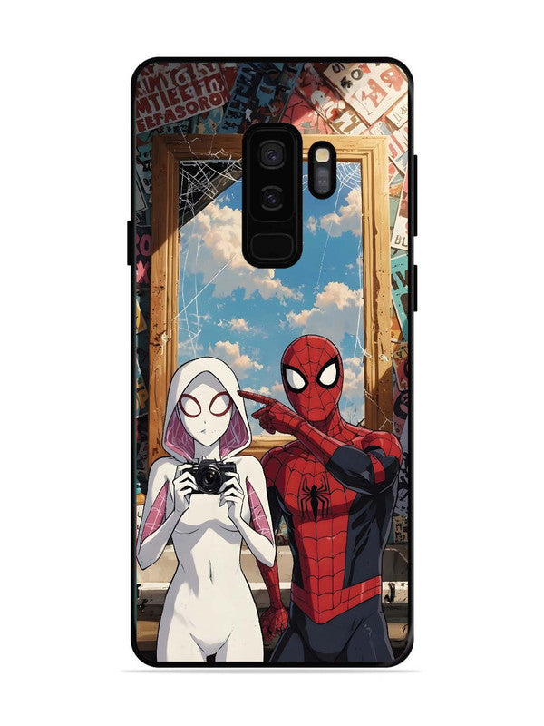 Samsung Galaxy S9 Plus Spiderman and Spiderwoman