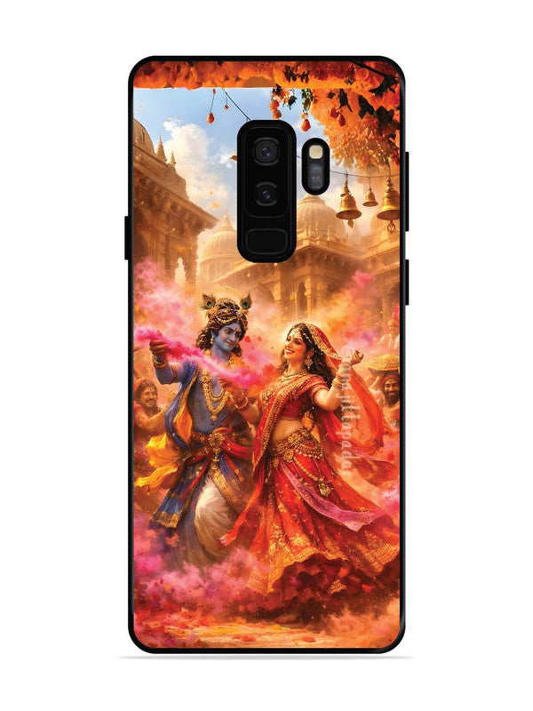 Samsung Galaxy S9 Plus Radha Krishna Playing Holi