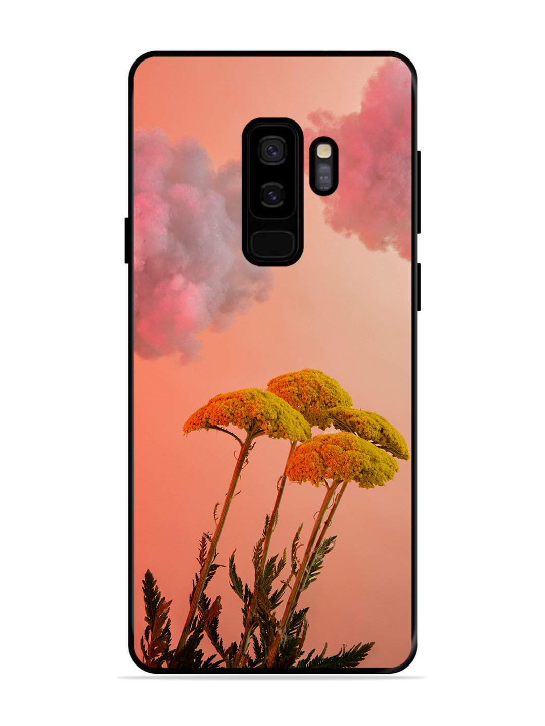 SAMSUNG GALAXY S9 PLUS Floral Sunset Blossom Sky