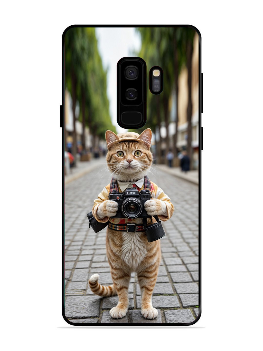SAMSUNG GALAXY S9 PLUS Cat as Cameraman