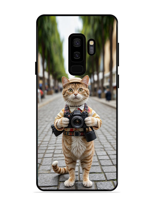 SAMSUNG GALAXY S9 PLUS Cat as Cameraman