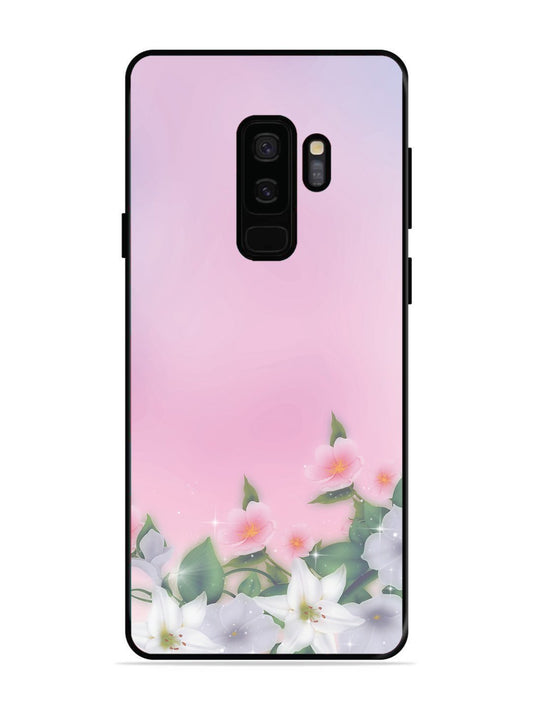 SAMSUNG GALAXY S9 PLUS Pink Floral Elegance