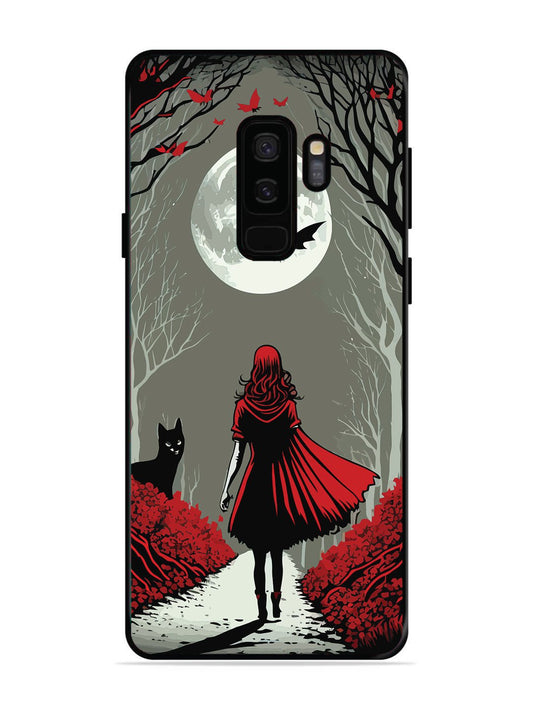 SAMSUNG GALAXY S9 PLUS Scarlet Girl in Red Forest