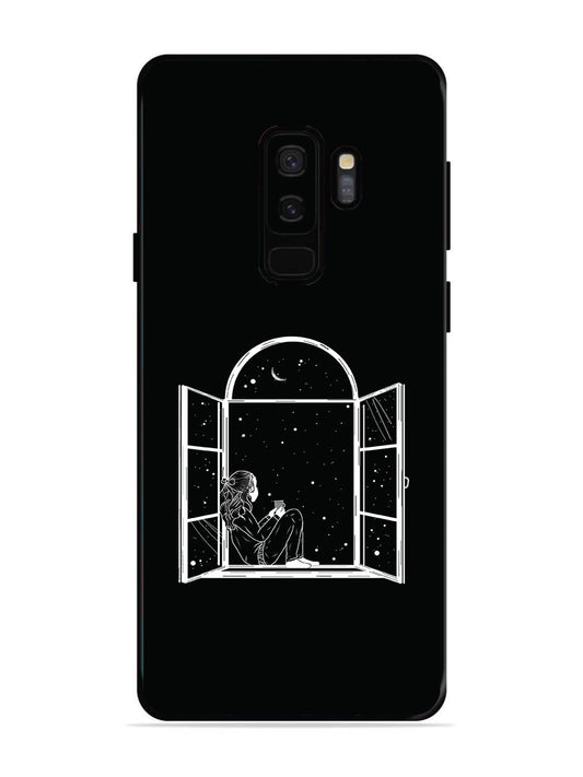 SAMSUNG GALAXY S9 PLUS Little Girl on Window