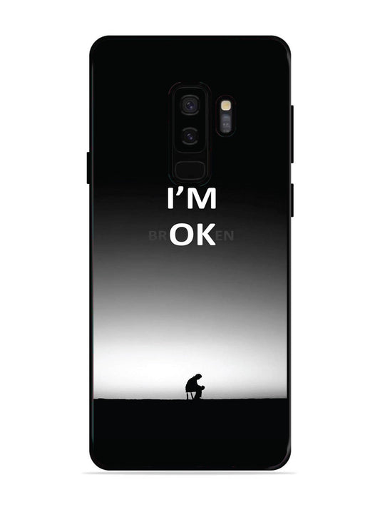 SAMSUNG GALAXY S9 PLUS I'm Broken A man on Chair Alone