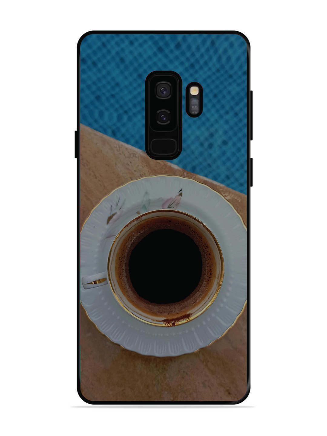 SAMSUNG GALAXY S9 PLUS Black Tea Cup Saucer
