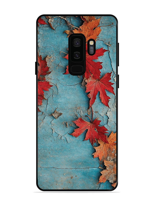 SAMSUNG GALAXY S9 PLUS Autumn Leafs Marble