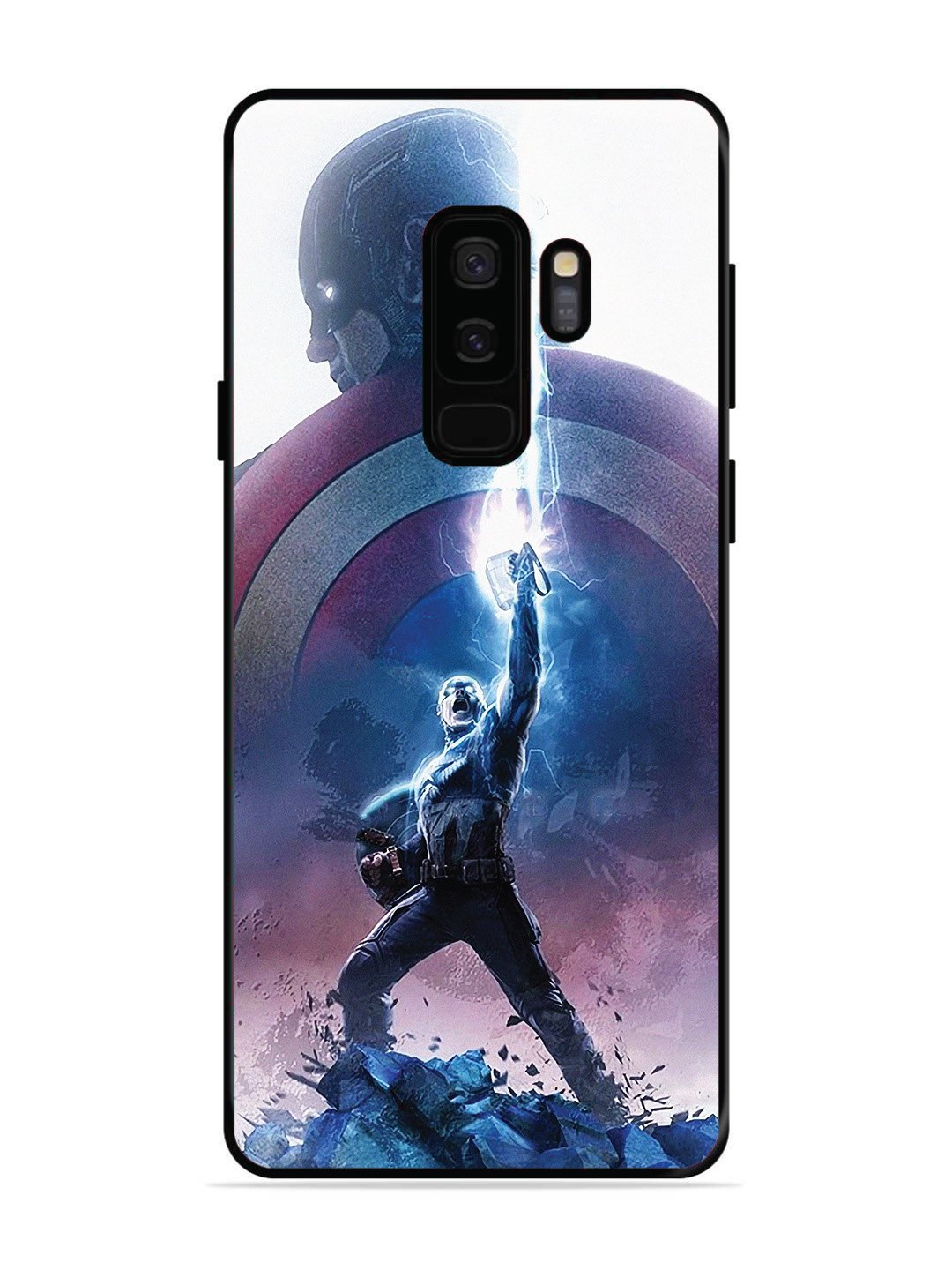 SAMSUNG GALAXY S9 PLUS captain-america-thor-hammer-lightning
