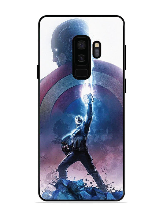SAMSUNG GALAXY S9 PLUS captain-america-thor-hammer-lightning
