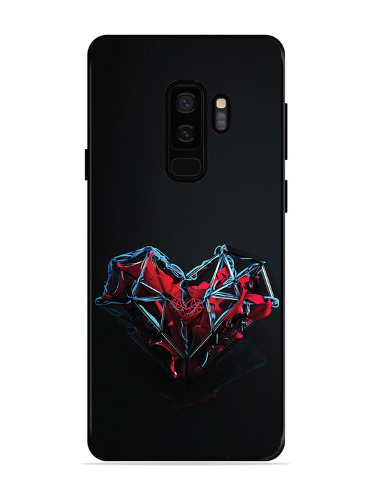 SAMSUNG GALAXY S9 PLUS heart-abstract