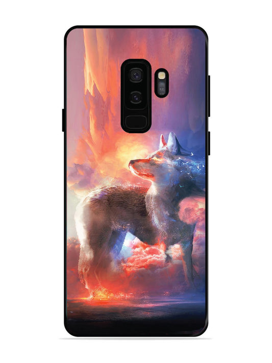SAMSUNG GALAXY S9 PLUS wolf-fantasy-animal